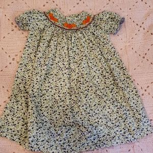 Smocked Pumpkin Dress